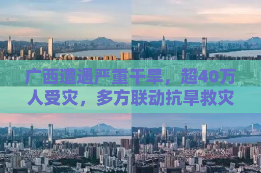 广西遭遇严重干旱，超40万人受灾，多方联动抗旱救灾