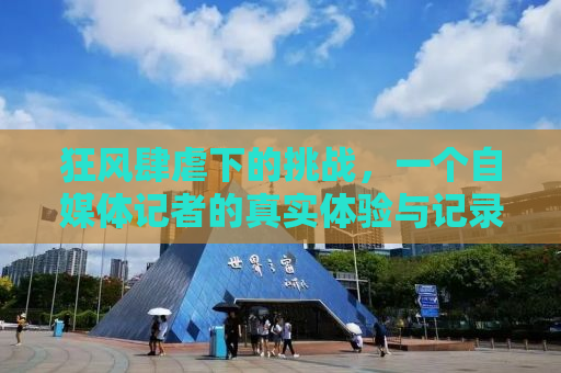 狂风肆虐下的挑战，一个自媒体记者的真实体验与记录