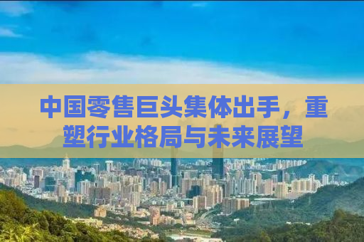中国零售巨头集体出手，重塑行业格局与未来展望