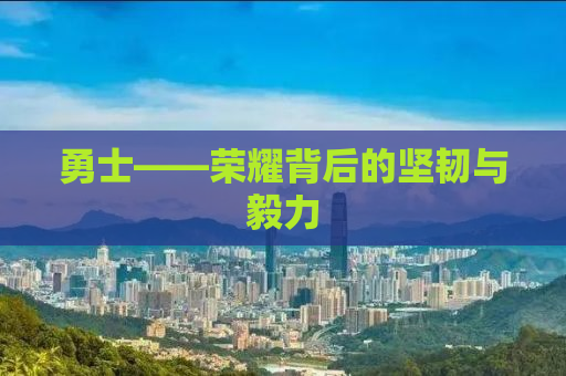 勇士——荣耀背后的坚韧与毅力