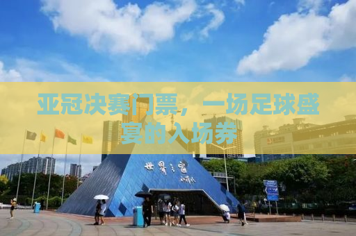 亚冠决赛门票，一场足球盛宴的入场券
