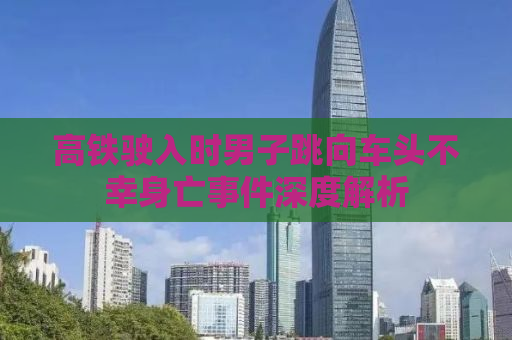 高铁驶入时男子跳向车头不幸身亡事件深度解析