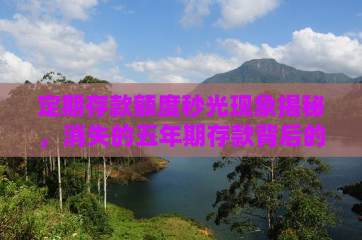 定期存款额度秒光现象揭秘，消失的五年期存款背后的真相